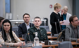 Ekstremalių situacijų komisijos posėdis Vilniaus savivaldybėje