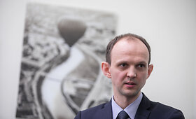 Susisiekimo ministras J.Narkevičius susitiko su &bdquo;Oro navigacijos&ldquo; generaliniu direktoriumi M.Gusčiu