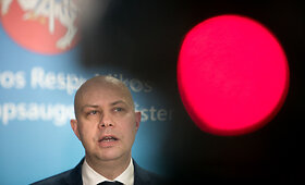 Spaudos konferencija Sveikatos apsaugos ministerijoje apie situaciją dėl koronaviruso