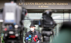Spaudos konferencija &ndash; A.Veryga apie situaciją dėl koronaviruso