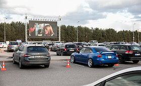 Vilniuje atidarytas drive-in kino teatras
