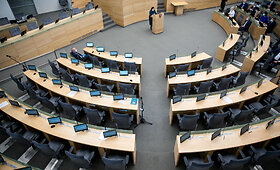 Diskusija Seime &ndash; &bdquo;Pandemijos i&scaron;&scaron;ūkiai ir problemos Lietuvos sveikatos sistemai ir ekonomikai&ldquo;