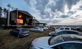 Koncertų ciklo &bdquo;Drive in Live&ldquo; atidarymas Paluknio aerodrome