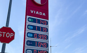 Degalų kainos Vilniuje balandžio 27 d