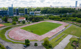 Buvęs LEU stadionas Vilniuje, Žvėryne
