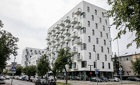 Daugiabučių kvartalas Naujamiestyje