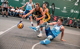 Palangoje pirmasis &bdquo;Hoptrans 3x3&ldquo; turnyro etapas