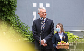 Prezidentas dalyvavo Mokslo ir žinių dienos &scaron;ventėje