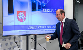 Darbo partijos prie&scaron;rinkiminė spaudos konfrencija