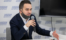 Baltarusijos režimo represijas patyrusio ir nukentėjusio Maksimo Choro&scaron;ino spaudos konferencija