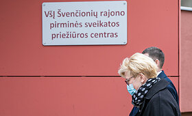 Ingrida &Scaron;imonytė &Scaron;venčionyse aptarė vakcinavimo procesą su &Scaron;venčionių meru