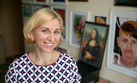 Projekto &bdquo;Žingsniai&ldquo; dalyvė Olena Rohoza