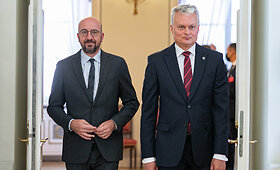 Prezidento ir Europos Vadovų Tarybos Pirmininko spaudos konferencija