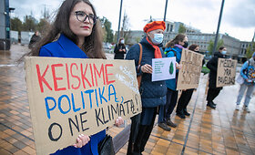 Protestas dėl brandžių medžių kirtimo ir nepriežiūros Vilniaus mieste