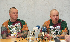 Brolių Macių spaudos konferencija