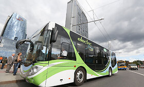 Į Vilniaus gatves i&scaron;rieda lietuvi&scaron;kas elektrinis autobusas