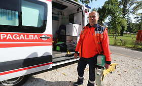 Vilniaus greitosios medicinos pagalbos stoties darbuotojų aplinka