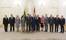 Prezidentė Vyriausybę pakvietė pietų