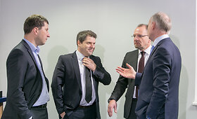 Spaudos konferencijoje skirta apžvelgti žmonių reakcijas į vairuoti ketinantį girtą asmenį.