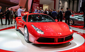 85-ojoje Ženevos automobilių parodoje debiutavo &bdquo;Ferrari 488 GTB&ldquo;