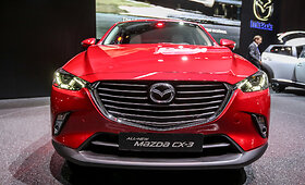 Ženevos automobilių parodoje pristatytas naujasis &bdquo;Mazda CX-3&ldquo;