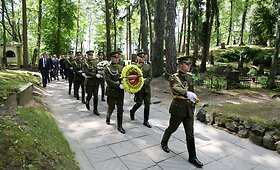 Antakalnio kapinėse atidengtas monumentas žuvusiesiems už Lietuvos laisvę 