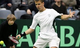 Daviso taurė: R. Berankio ir J. Wardo dvikova