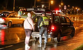 Policijos reidas Pilaitės prospekte