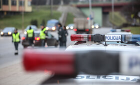 Antikorupcijos dienos proga policija surengė reidą Vilniuje