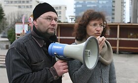 Piketas prie&scaron; lietuvi&scaron;kų mokyklų reorganizavimą