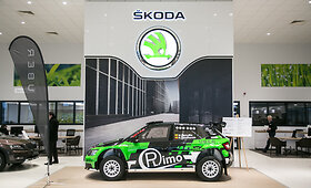 &bdquo;&Scaron;koda Fabia R5&ldquo; ralio automobilio pristatymas