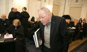 Sausio 13-osios bylos nagrinėjime dalyvavo Vytautas Landsbergis