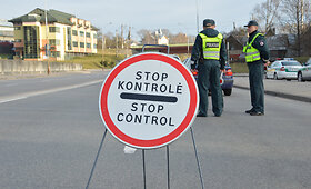 Vilniaus kelių policijos reidas sekmadienio rytą