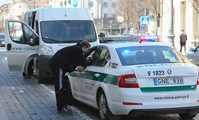 Vilniaus centre policija rūpinosi eismo kultūra