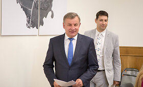 Susisiekimo ministras Rimantas Sinkevičius pristatė &bdquo;Rail Baltica&ldquo; projekto naujienas