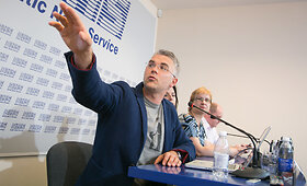 Spaudos konferencija &bdquo;Lietuvos vidinių ir i&scaron;orinių grėsmių kognityvinis žemėlapis: Karinių grėsmių sampratos visuomenėje&ldquo;