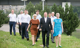 Saulius Skvernelis pristatė visus LVŽS sąra&scaron;o narius