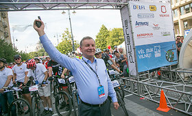Didžiausia Baltijos &scaron;alyse dviračių &scaron;ventė &bdquo;Velomaratonas&ldquo; Vilniuje