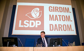 LSDP tarybos posėdis