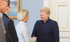 Prezidentė susitiko su Vokietijos gynybos ministre Ursula von der Leyen 