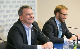 Bendrovės &bdquo;Nota Bene&ldquo; direktoriaus spaudos konferencija