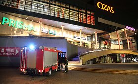 Gaisras prekybos centre &bdquo;Ozas&ldquo;