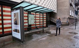 Vie&scaron;ojo transporto stotelė Islandijos gatvėje 
