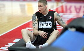 &bdquo;Lietuvos ryto&ldquo; treniruotė prie&scaron; paskutines Eurolygos grupės varžybų rungtynes