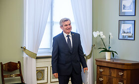 Prezidentė susitiko su naujuoju Seimo pirmininku Viktoru Pranckiečiu