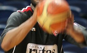 &bdquo;Lietuvos ryto&ldquo; treniruotė prie&scaron; mačą su CSKA
