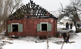 Per gaisrą Vilniuje žuvo žmogus