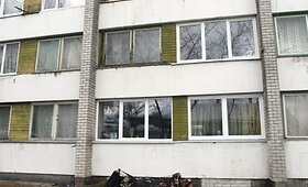 Naktinio gaisro bendrabutyje padariniai