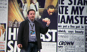 &bdquo;Gemius&ldquo; regiono vadovo Mareko Molicki konferencija
