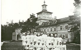 &bdquo;Žuvėdros&ldquo; sanatorija Palangoje prie&scaron; rekonstrukciją